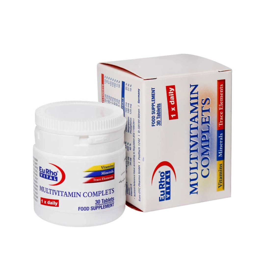 مولتی ویتامین کامپلیت (30 عددی)انقضا بیش از یک سال