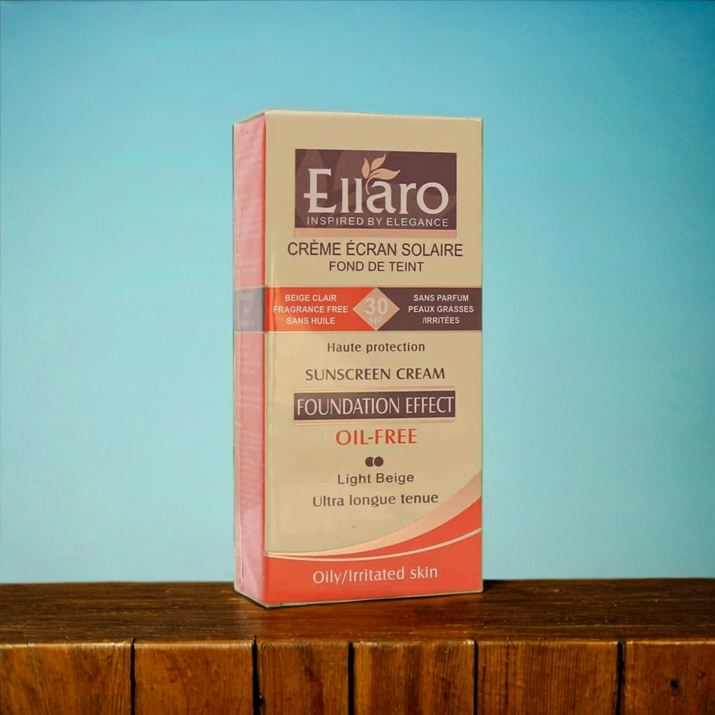 کرم ضد آفتاب الارو  فاقد چربی  پوشش کرم پودر SPF30 (پوست چرب)